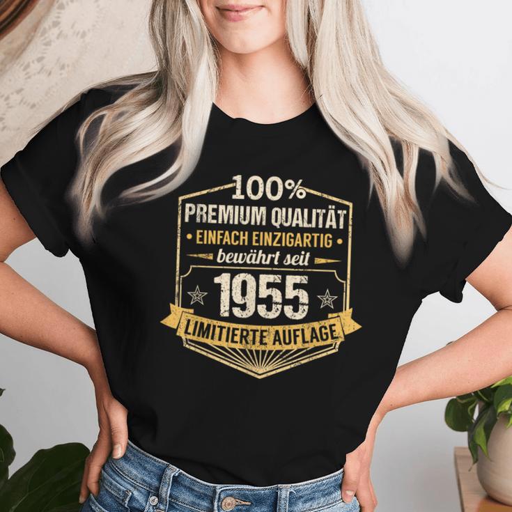 66Th Birthdayintage 1955 Man Woman Unique T-shirt Frauen Geschenke für Sie