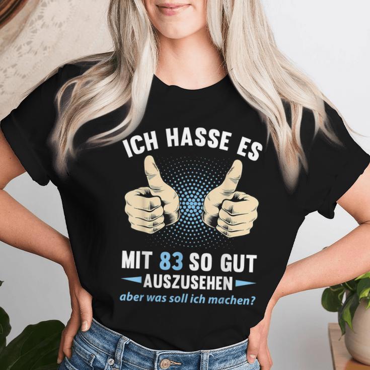 83Rd Birthday Man Woman 83 Years 1940 Decorative T-shirt Frauen Geschenke für Sie