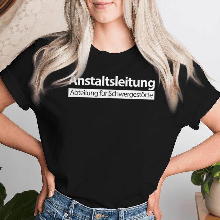 Anstaltleitung Evil Sayings T-shirt Frauen Geschenke für Sie