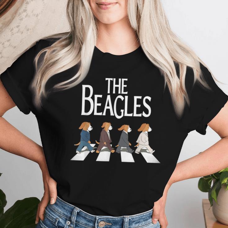 The Beagles Classic Beagle Owner For Mum Dad T-shirt Frauen Geschenke für Sie