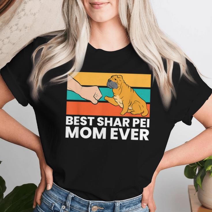 Best Shar Pei Mother Of All Times Shar Pei Dogs Mama T-shirt Frauen Geschenke für Sie