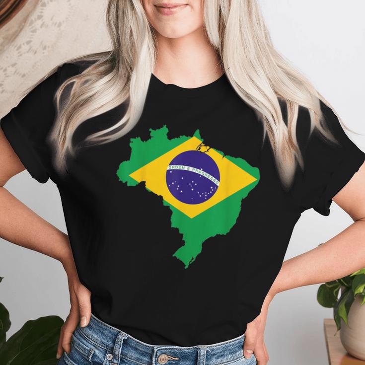 Brazil Brazil Clothing Brazil For And S T-shirt Frauen Geschenke für Sie