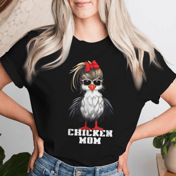 Chicken Mom Agriculture Farmer Chicken Chicken T-shirt Frauen Geschenke für Sie