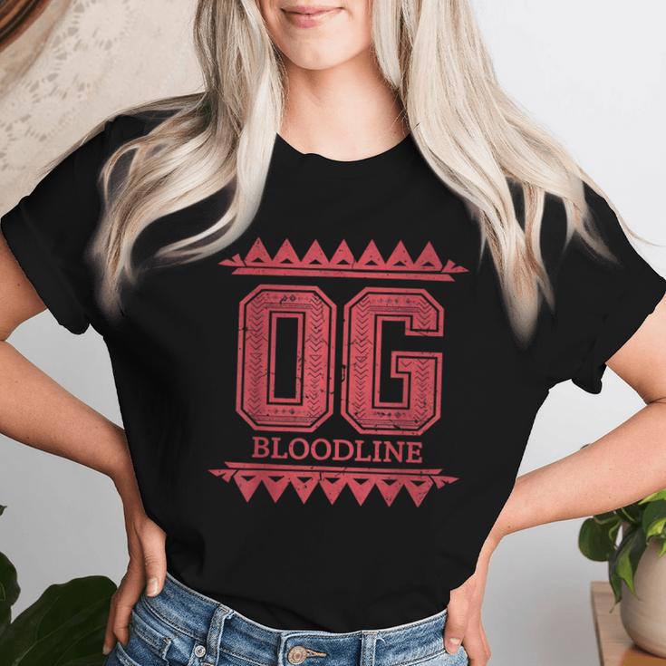 Childrenintage Og Bloodline Wrestling Fans T-shirt Frauen Geschenke für Sie