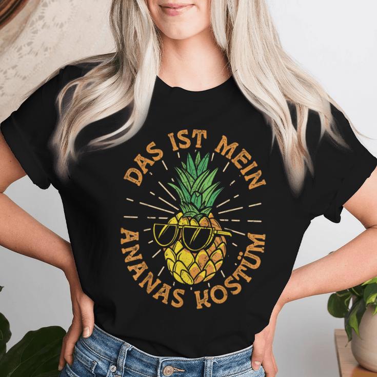 Das Ist Mein Ananas Costume Carnival Fancy Dress Fruit Fruit T-shirt Frauen Geschenke für Sie