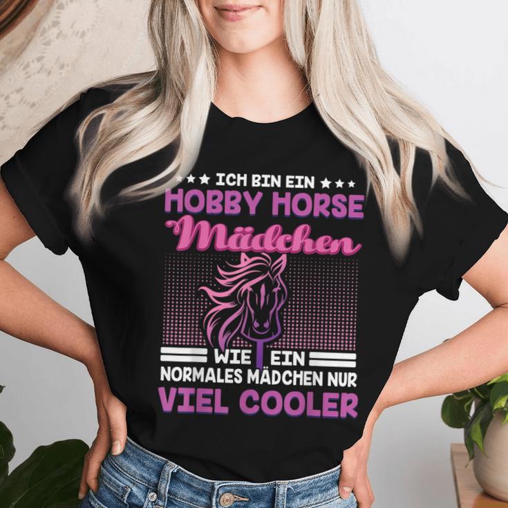 Ich Bin Ein Hobby Horse Mädchen Hobby Horsing T-shirt Frauen Geschenke für Sie