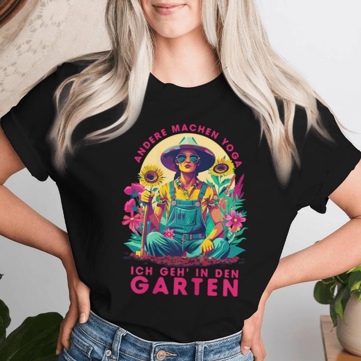 Ich Geh In Den Gartenliebhaber Mother's Day Mum Gardener T-shirt Frauen Geschenke für Sie