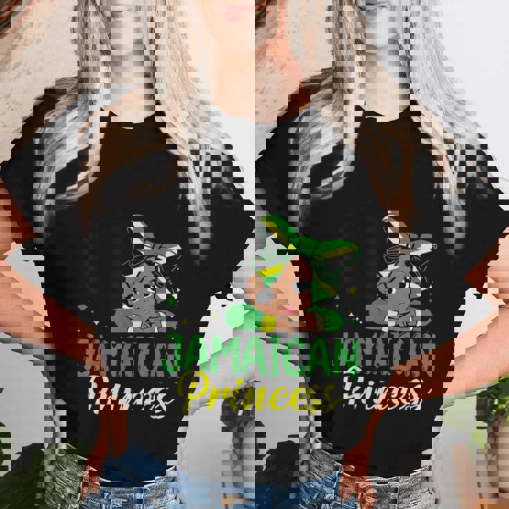 Jamaican Princess Jamaica Girl Melanin Cute Jamaican Flag Women T-shirt Gifts for Her Jamaican Princess Jamaica Girl Melanin Cute Jamaican Flag Women T-shirt Gifts for Her