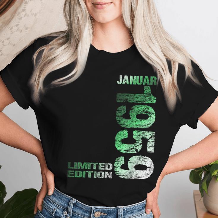 January 1959 Man Woman 66Th Birthday Limited Edition T-shirt Frauen Geschenke für Sie