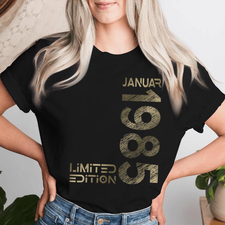 January 1985 Man Woman 40Th Birthday Limited Edition T-shirt Frauen Geschenke für Sie