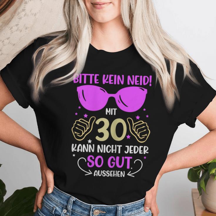 Ladies Please No Envy 30 Years 30Th Birthday Women T-shirt Frauen Geschenke für Sie