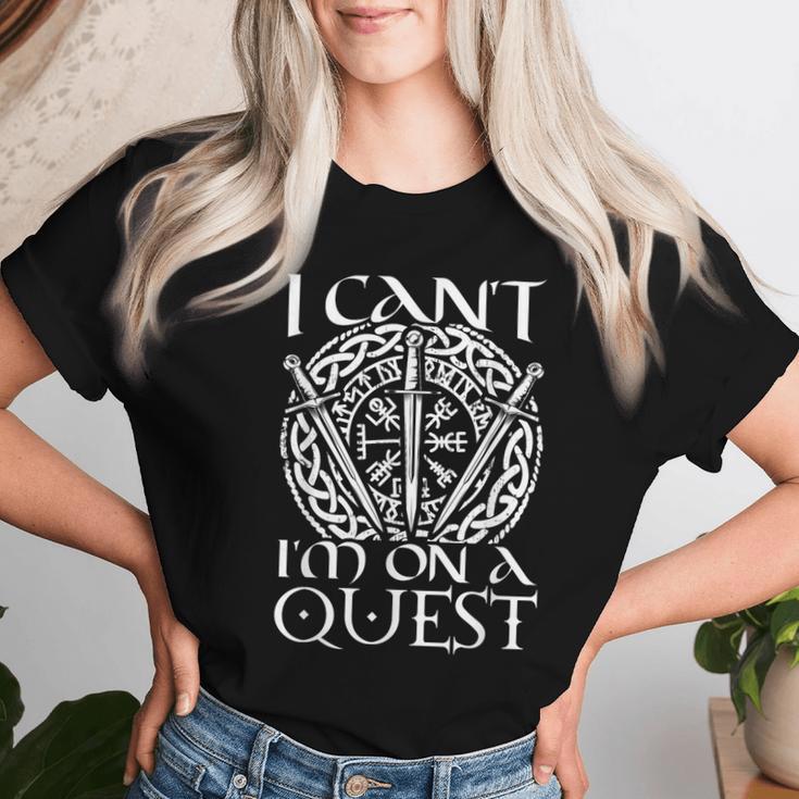 Larper Ich Bin Auf Einer Nebenmission T-shirt Frauen Geschenke für Sie