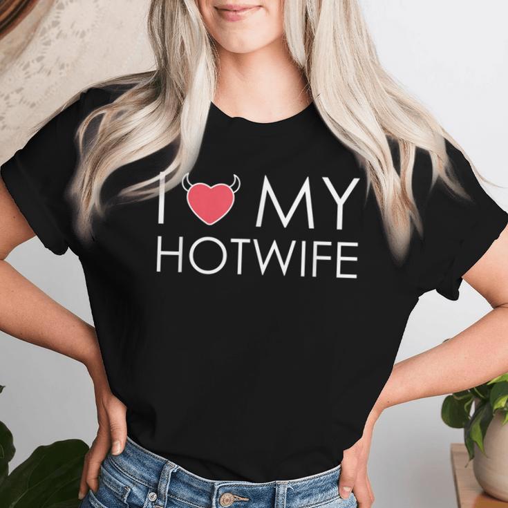 I Love My Hotwife T-shirt Frauen Geschenke für Sie