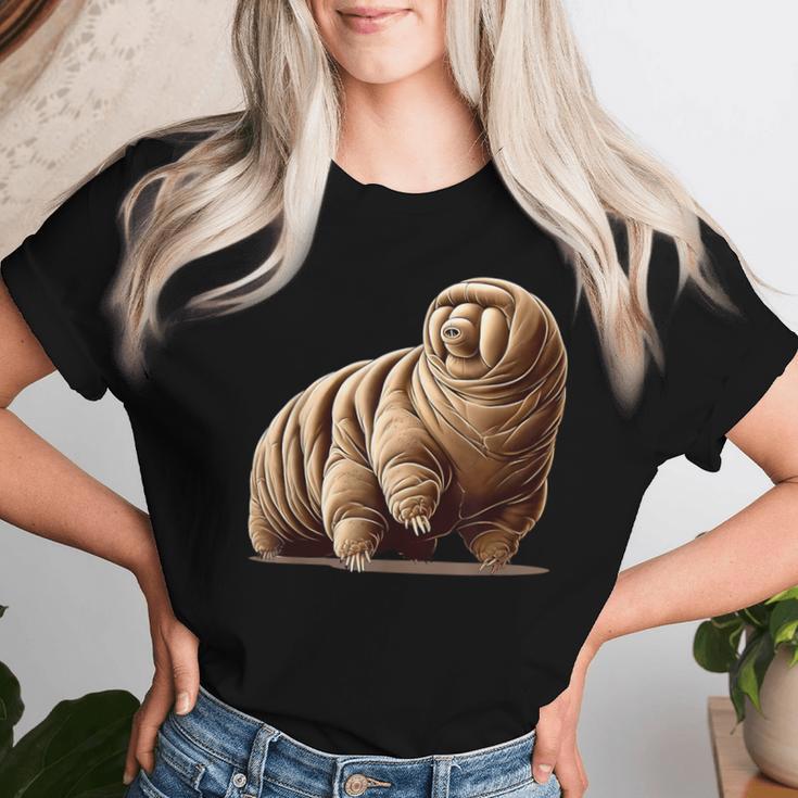 Graphic Microbiologist With Tardigrade T-shirt Frauen Geschenke für Sie