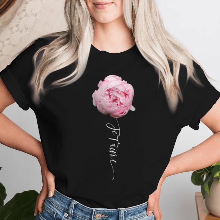 Peony For Women T-shirt Frauen Geschenke für Sie