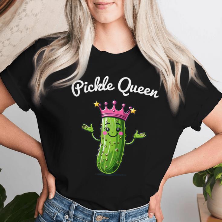 Pickle Queen Cucumber Lovers Cucumber T-shirt Frauen Geschenke für Sie