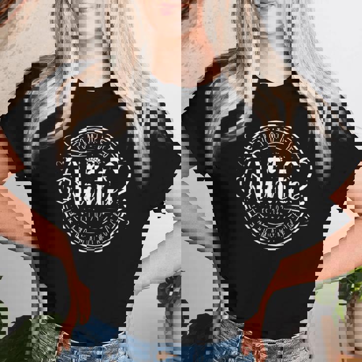 Soon To Be Auntie Est 2019 New Aunt T-Shirt