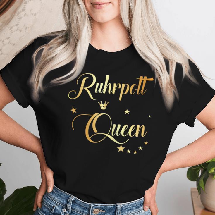 Ruhrpott Queen Women's Girls' T-shirt Frauen Geschenke für Sie