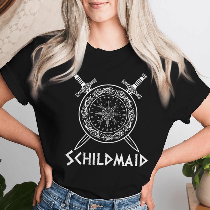 Schildmaid Kriegerin Lagertha Women's T-shirt Frauen Geschenke für Sie