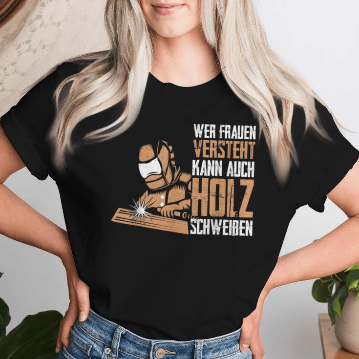 Wer Frauen Understands Can Also Wood Sweat T-shirt Frauen Geschenke für Sie