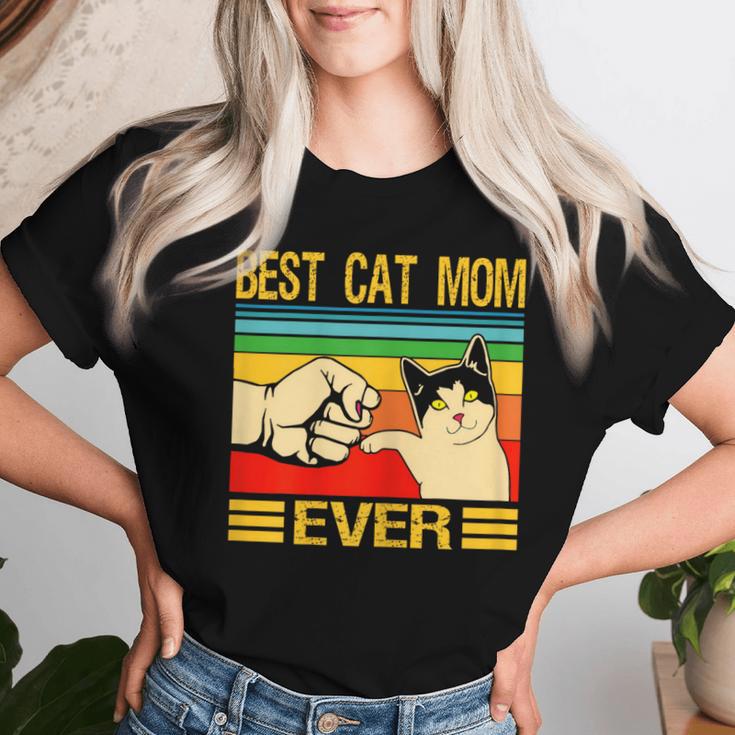 Women's Best Cat Mom Ever For The Woman Who Loves Your Cat T-shirt Frauen Geschenke für Sie