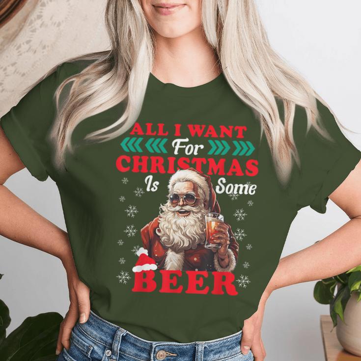 Christmas Beer Christmas Tree T-shirt Frauen Geschenke für Sie