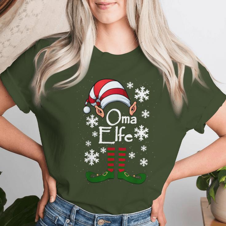 Elf Grandma Grandmother Elf Christmas Ugly Christmas T-shirt Frauen Geschenke für Sie