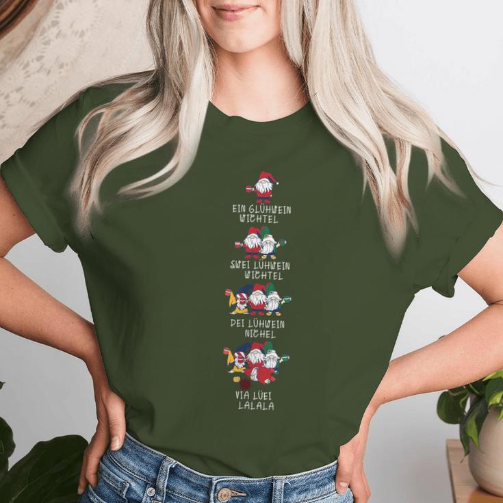 A Mulled Wine Swei Mulled Wine Gnome Christmas T-shirt Frauen Geschenke für Sie