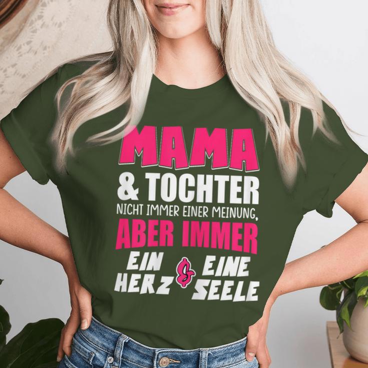 Mum And Daughter Mother For Mother's Day Christmas T-shirt Frauen Geschenke für Sie