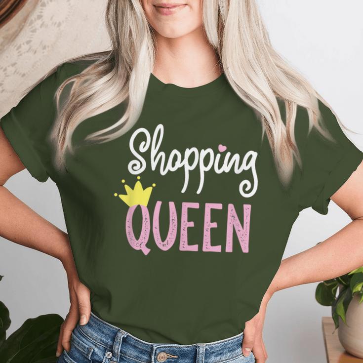 Shopping Queen Friday Xmas Day After Thanksgiving S T-shirt Frauen Geschenke für Sie