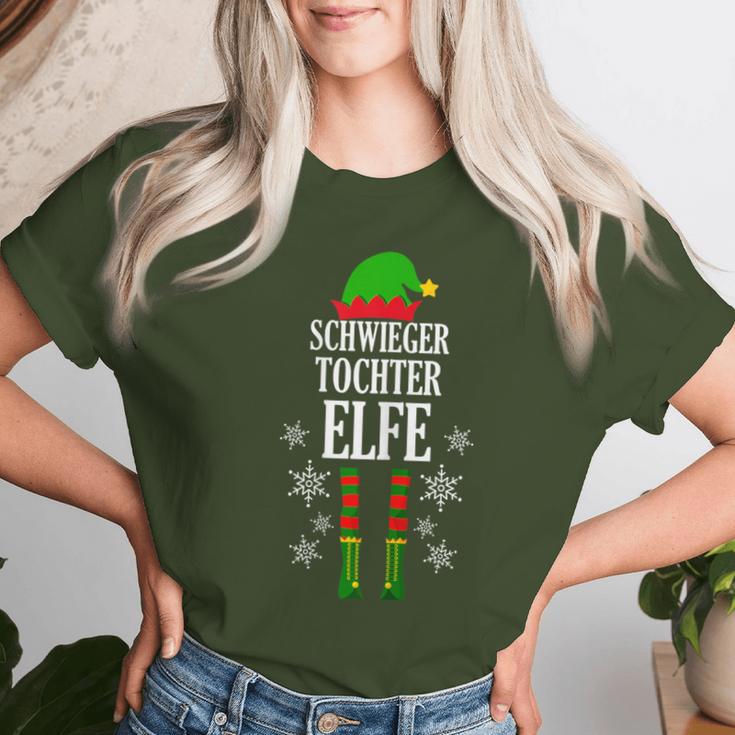 Women's Daughter-In-Law Elf Christmas Elf Christmas T-shirt Frauen Geschenke für Sie