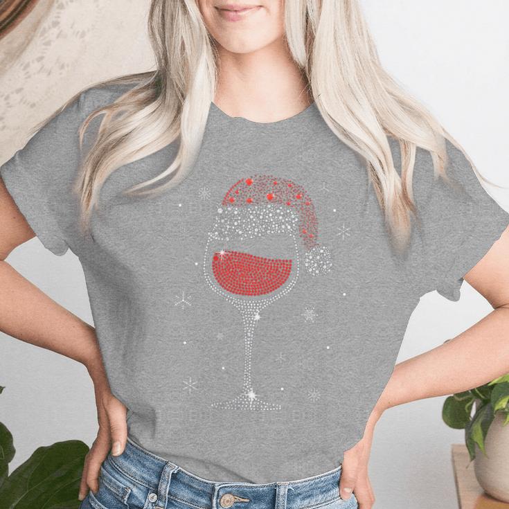 Christmas Outfit Christmas Wine Party Christmas T-shirt Frauen Geschenke für Sie