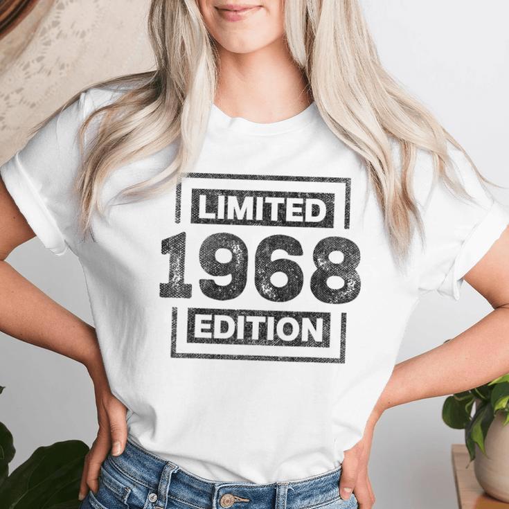 56Th Birthday 56 Years Old Born 1968 Gray T-shirt Frauen Geschenke für Sie