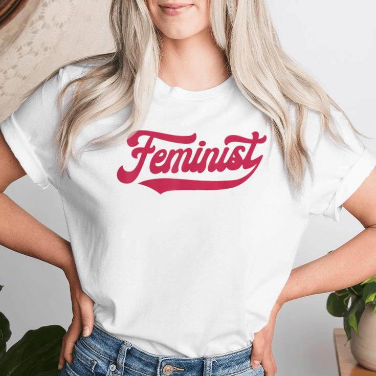 Feminist Retrointage 60S 70S Style Feminism T-shirt Frauen Geschenke für Sie