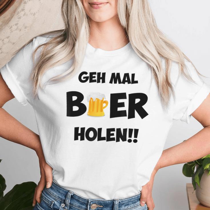 Go Get Some Beer Gmbh T-shirt Frauen Geschenke für Sie