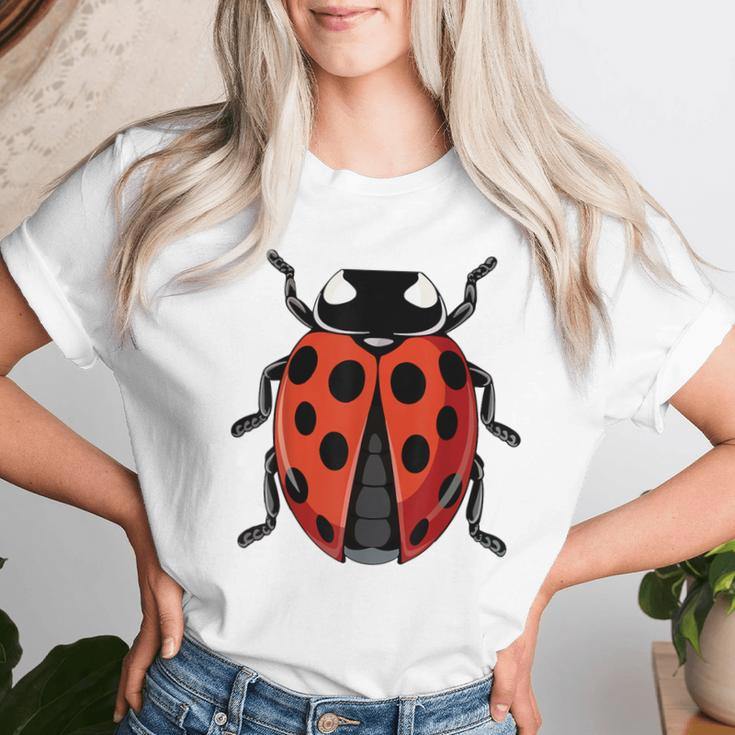 Ladybug Adult Children Ladybird Costume Red T-shirt Frauen Geschenke für Sie