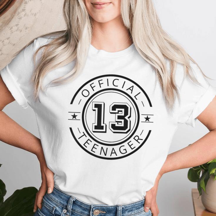 Offizieller Nager – 13 Geburtstag Für Kinder Mädchen Jungen Nager T-shirt Frauen Geschenke für Sie