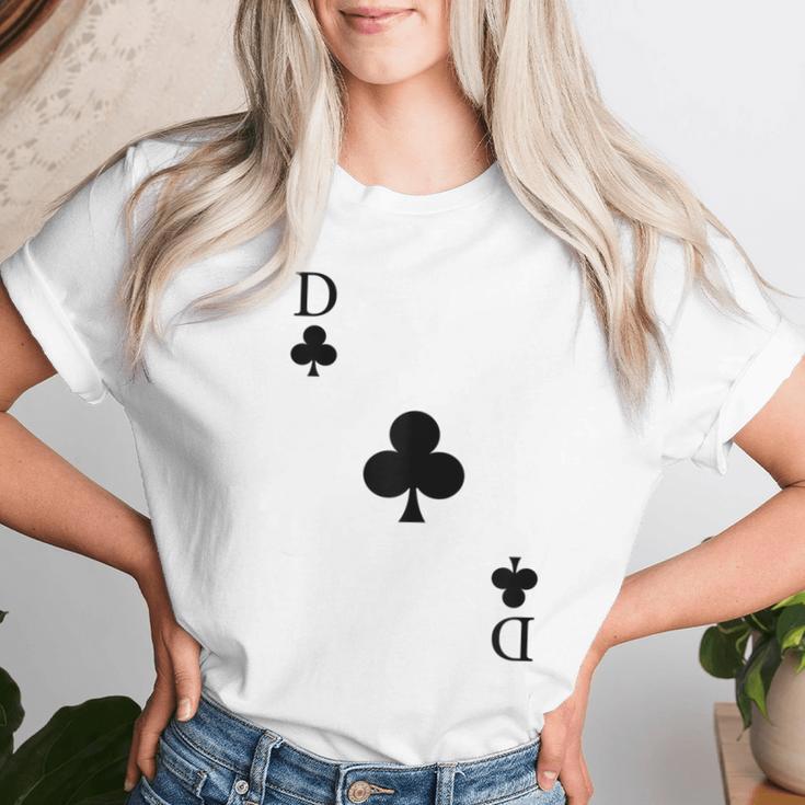 Playing Card Cross Lady Queen Carnival Costume T-shirt Frauen Geschenke für Sie