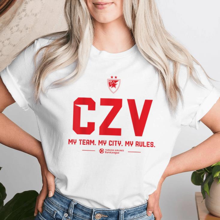 Teams Crvena Zvezda Mts Belgrade T-shirt Frauen Geschenke für Sie