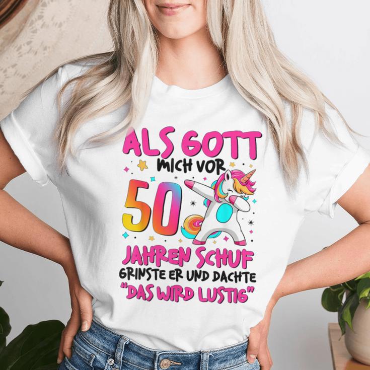 Women's 50Th Birthday 50 Years Woman 50 It Will Be Gray T-shirt Frauen Geschenke für Sie