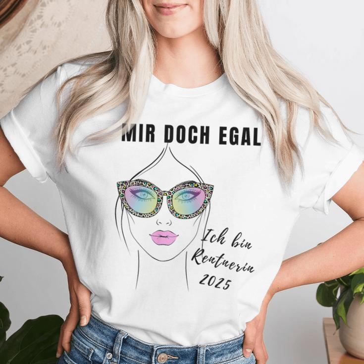 Women's Ich Bin Rentnerin 2025 T-shirt Frauen Geschenke für Sie