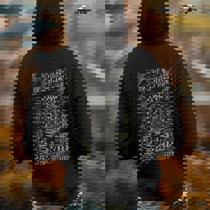 It's A Bjork Thing Bjork Name Hoodie Back Print