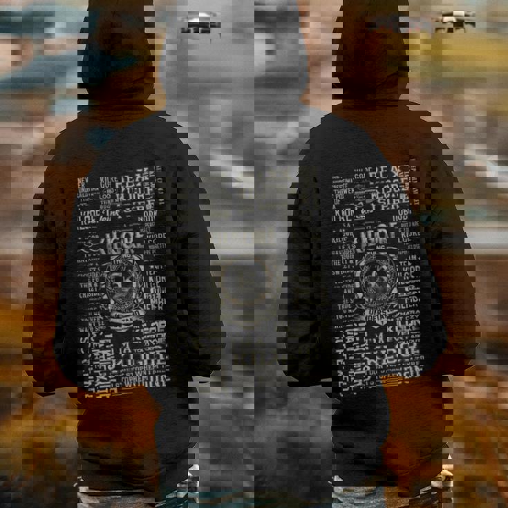It's A Kilgore Thing Kilgore Name Hoodie Back Print