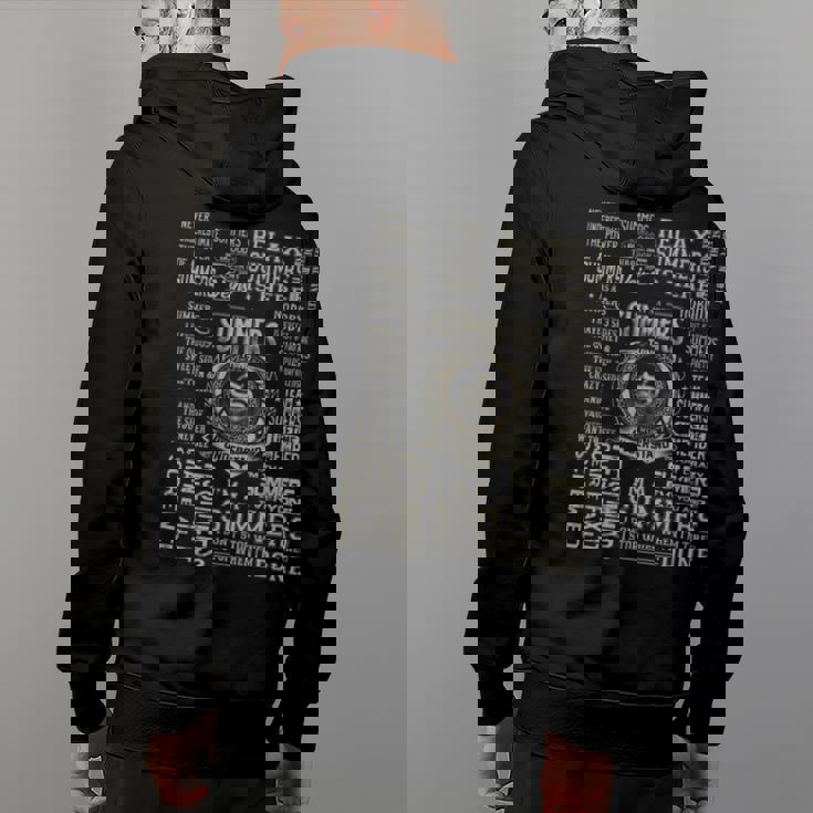 It's A Summers Thing Summers Name Hoodie Back Print