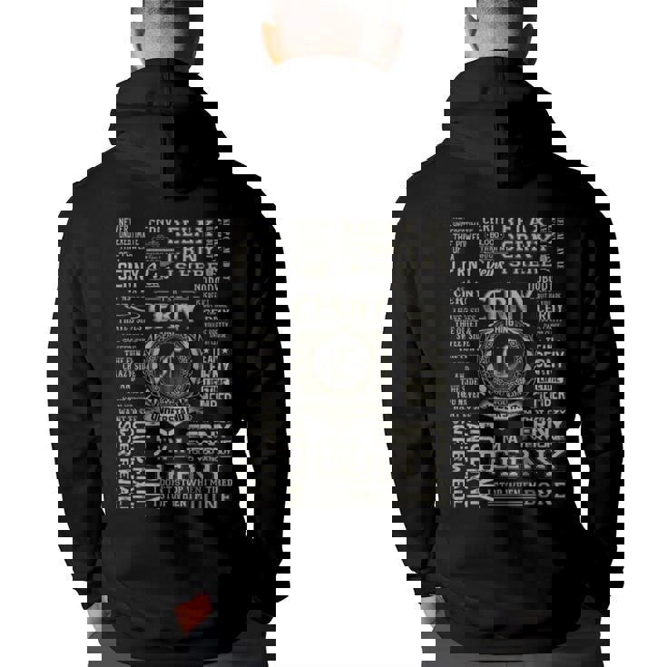 It's A Cerny Thing Cerny Name Hoodie Back Print