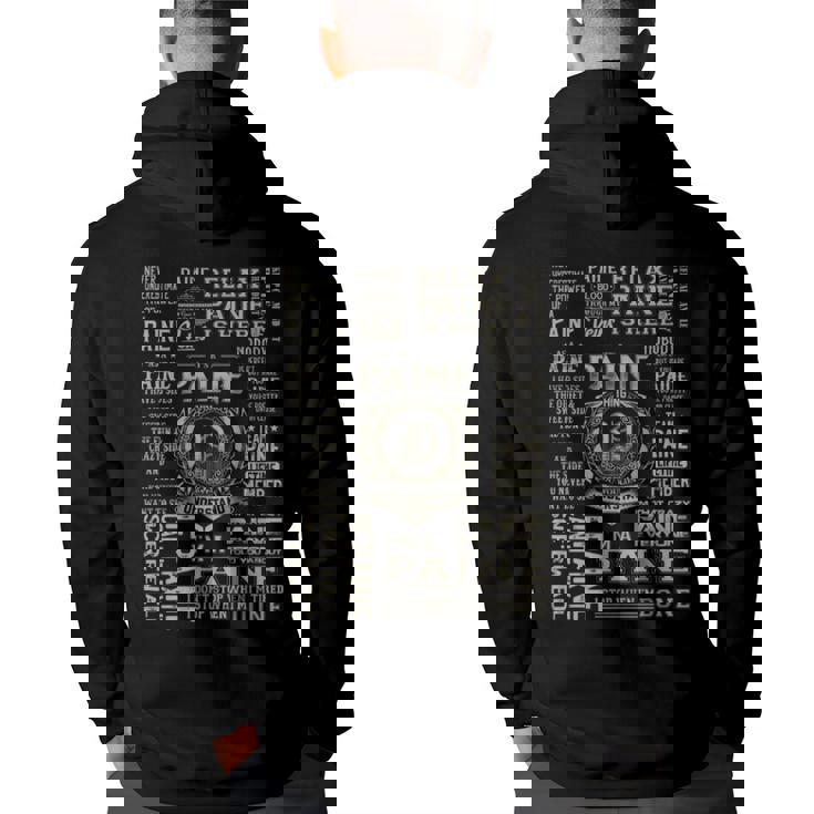 It's A Paine Thing Paine Name Hoodie Back Print