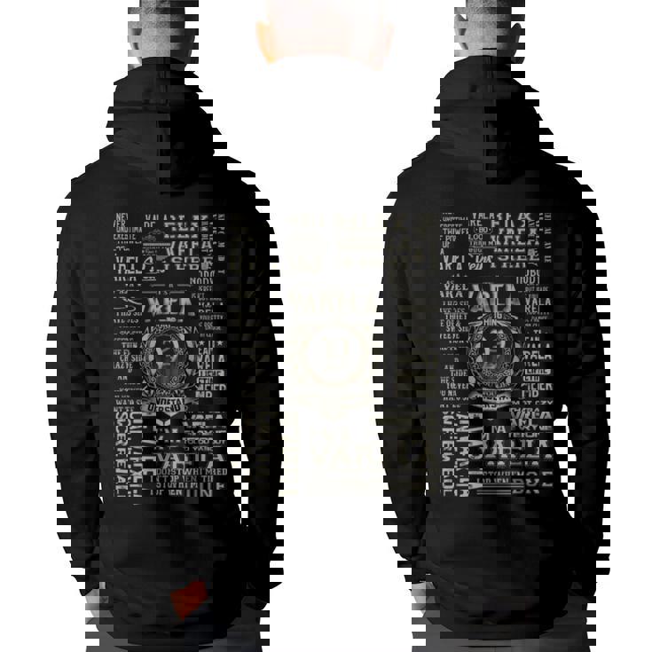 It's A Varela Thing Varela Name Hoodie Back Print