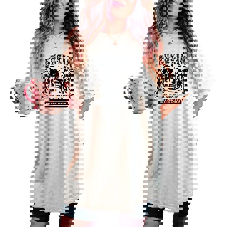 Loud Proud Equestrian Mom Horse Show Mama Cute Women's Oversized Comfort T-shirt