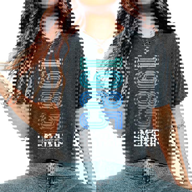 40 Años Hombre 1985 Cumpleaños 40 Limited Edition 1985 Camiseta extragrande cómoda para mujer