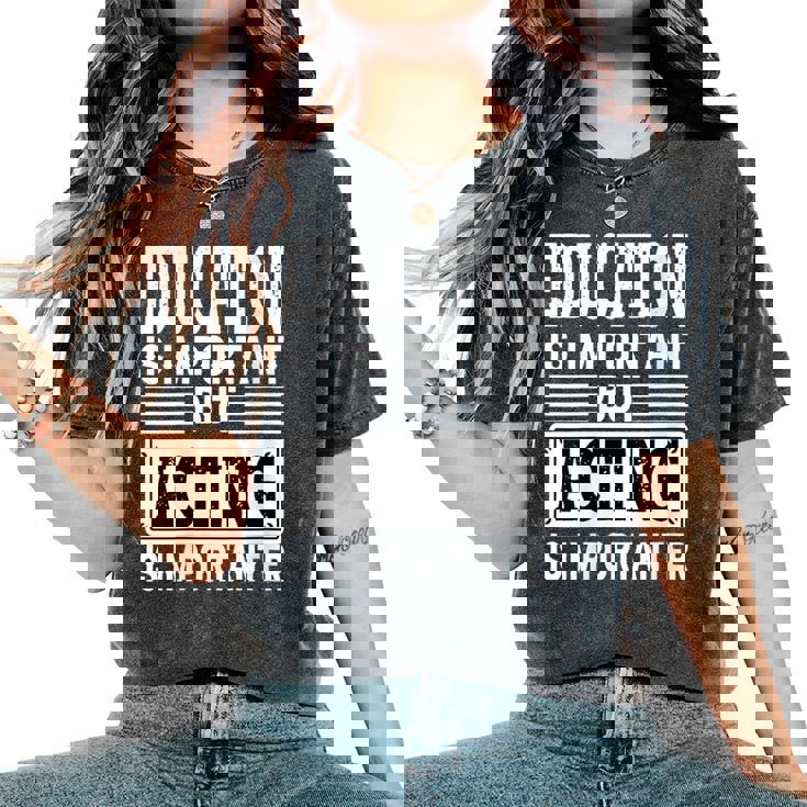 Acting Is Importanter – Ameublement De Théâtre Amusant T-shirt oversize confortable pour femme